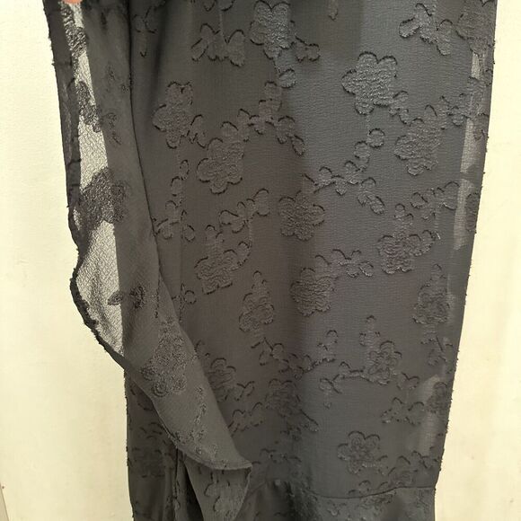 Wild Fable Black Whimsigoth Maxi Dress Womens M Fairy Grunge Sleeveless Lace NWT - Picture 5 of 13